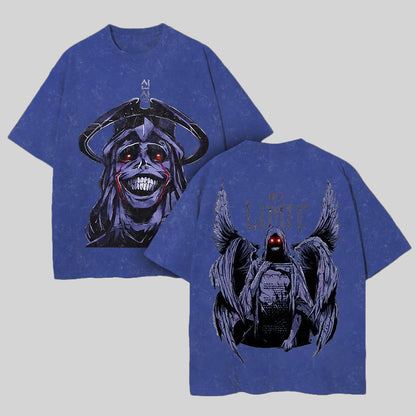 Solo Leveling Printed Men's Polera Lavada