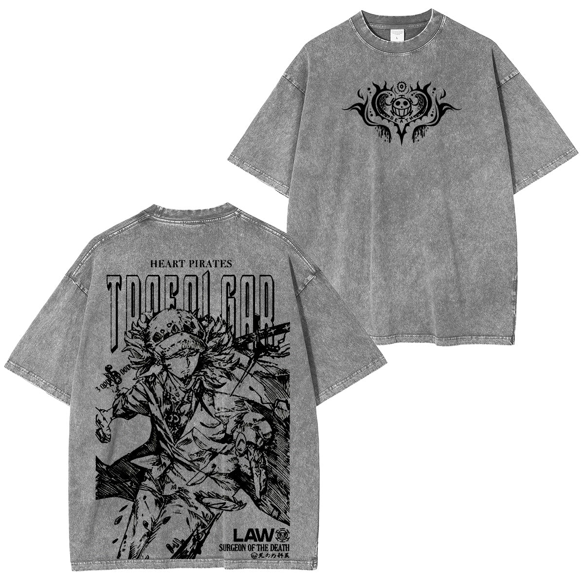 ONE PIECE Vintage washed T-shirt/Crewneck/Hoodie