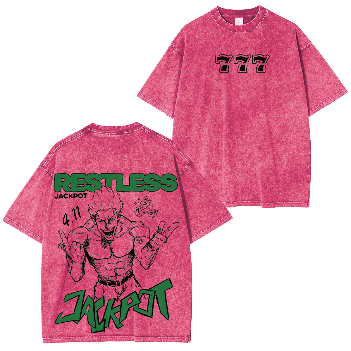 Jujutsu Kaisen :Kinji Hakari Vintage washed T-shirt/Crewneck/Hoodie