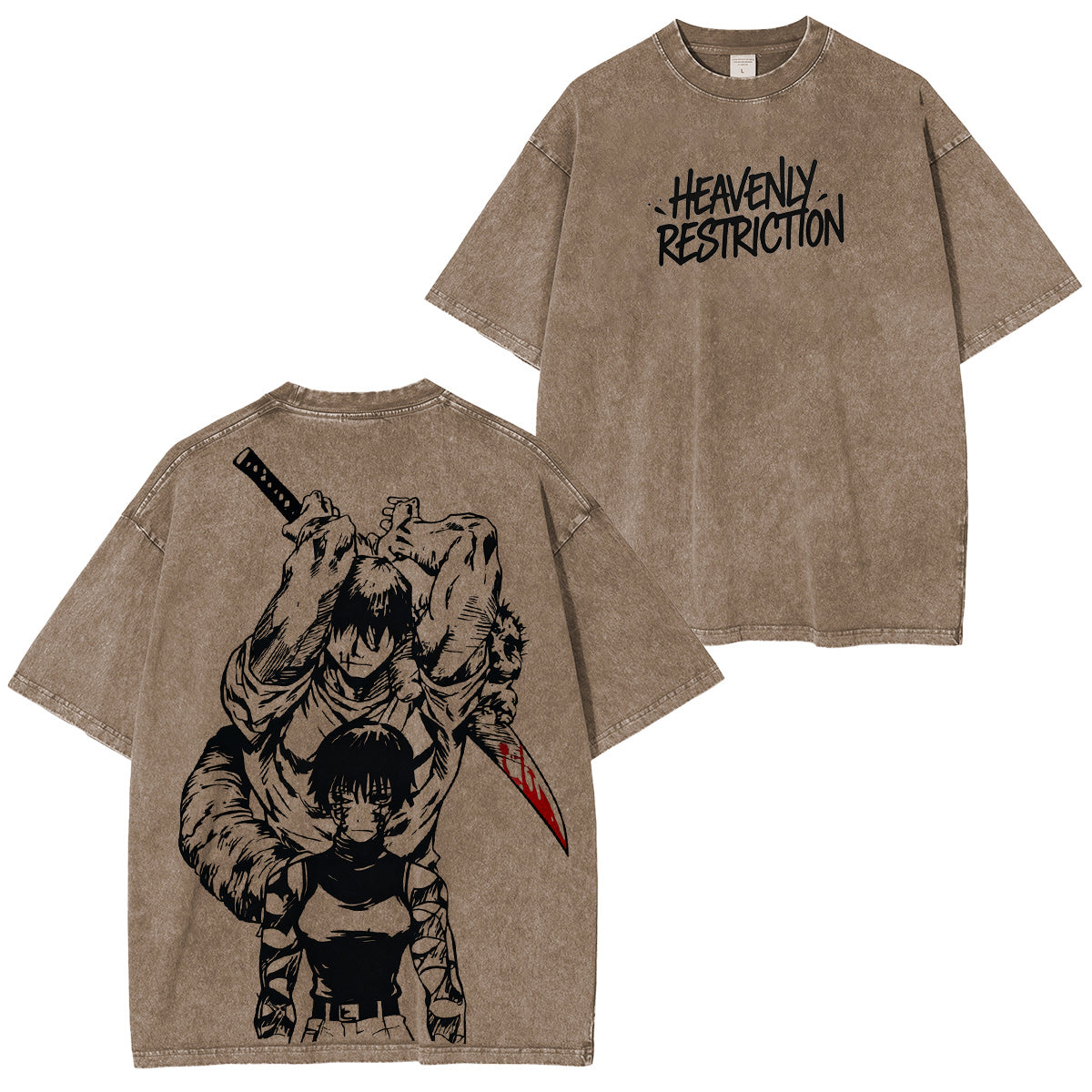 Jujutsu Kaisen :Toji the Heavenly Tyrant Vintage washed T-shirt/Crewneck/Hoodie