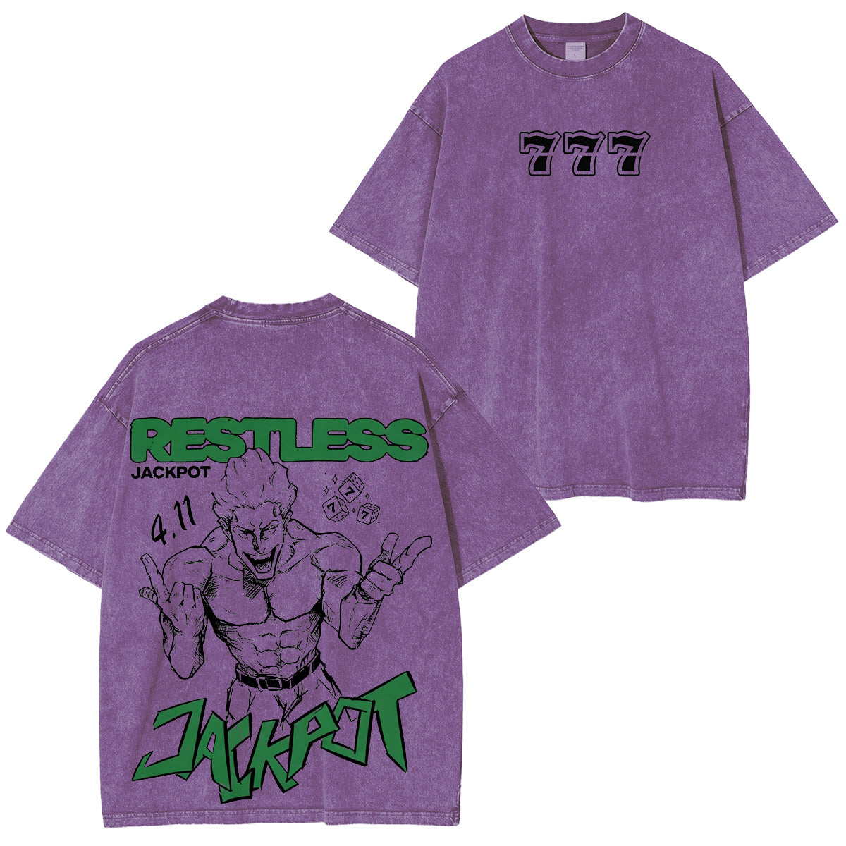 Jujutsu Kaisen :Kinji Hakari Vintage washed T-shirt/Crewneck/Hoodie