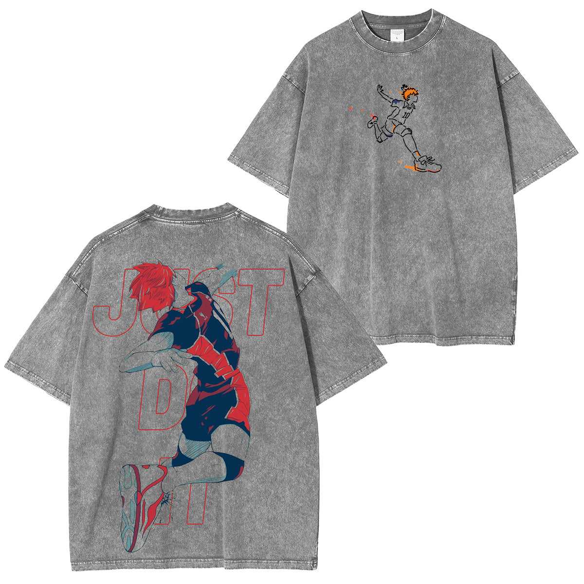 Haikyu!! :Shoyo Hinata Vintage washed T-shirt/Crewneck/Hoodie