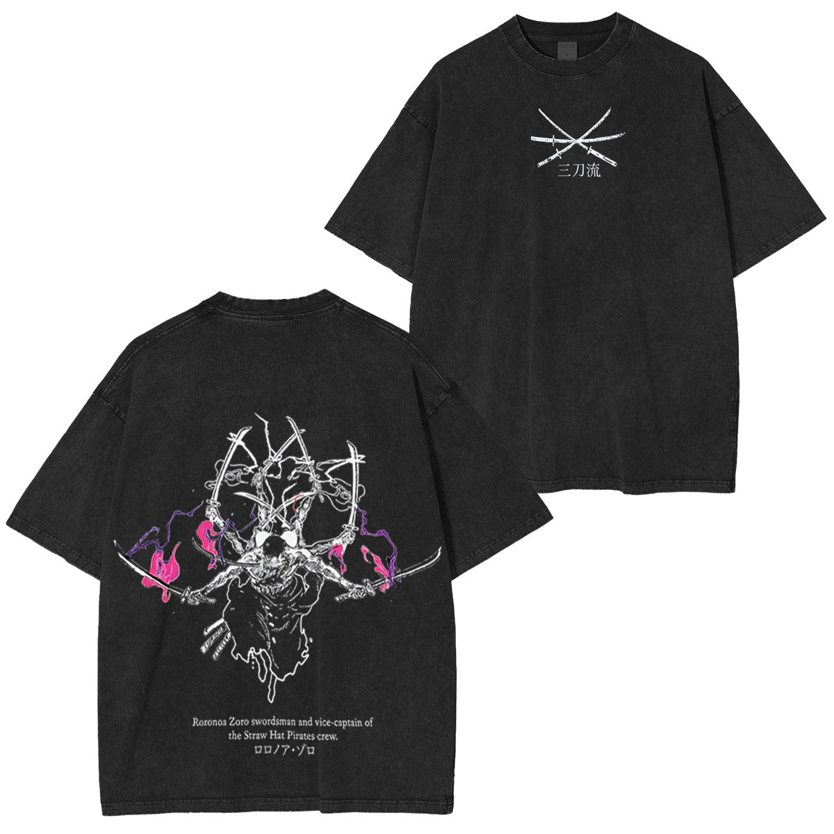 One Piece Vintage Washed T-shirt/Crewneck/Hoodie