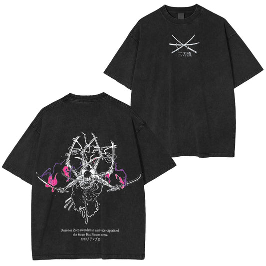 One Piece Vintage Washed T-shirt/Crewneck/Hoodie