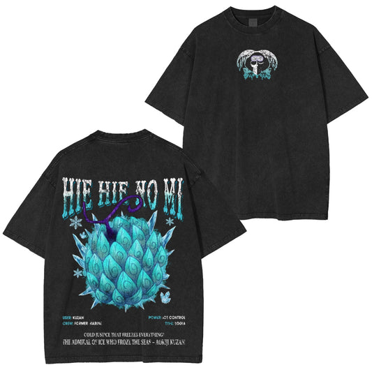 Hie Hie no Mi One Piece Vintage Washed T-shirt/Crewneck/Hoodie