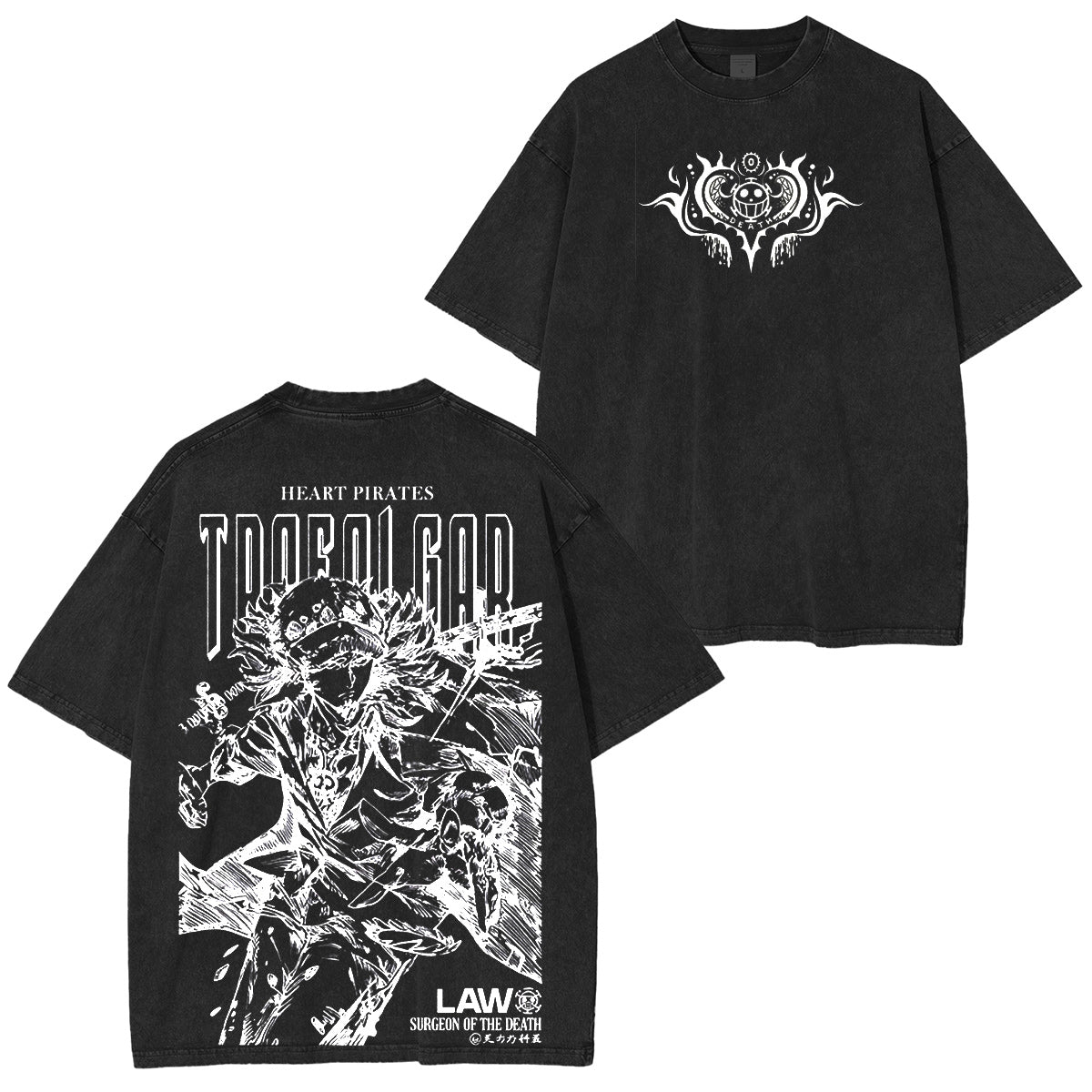 ONE PIECE Vintage washed T-shirt/Crewneck/Hoodie