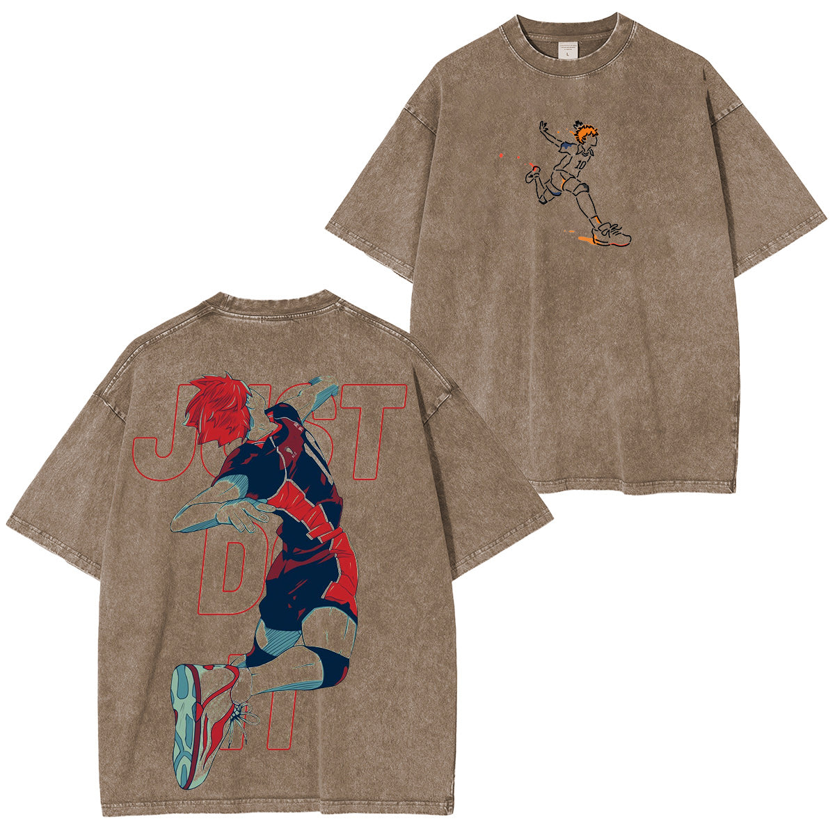 Haikyu!! :Shoyo Hinata Vintage washed T-shirt/Crewneck/Hoodie