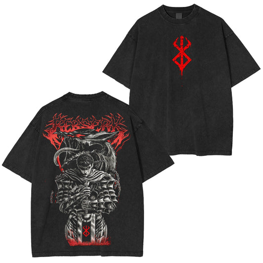 Guts Berserk Polera Lavada