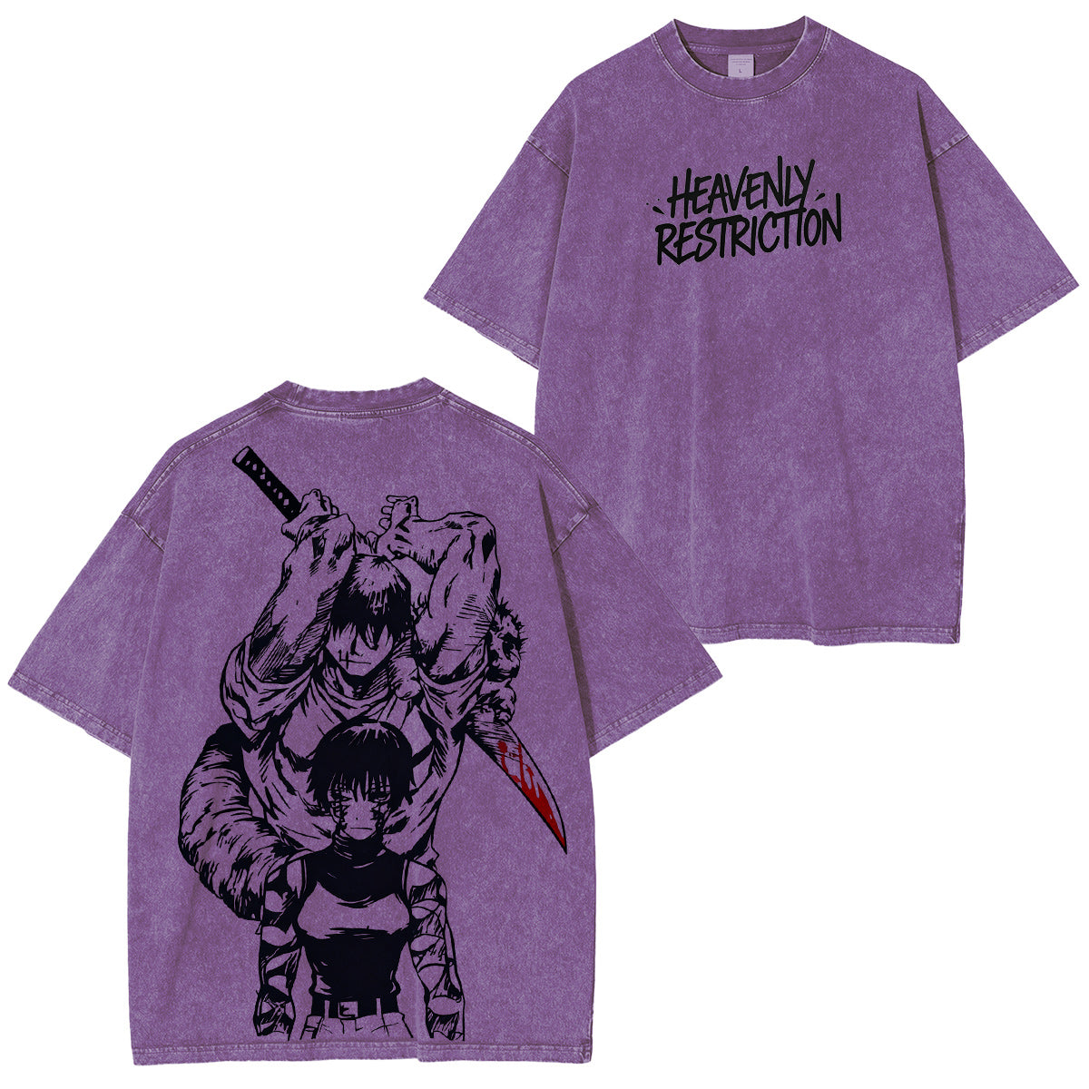 Jujutsu Kaisen :Toji the Heavenly Tyrant Vintage washed T-shirt/Crewneck/Hoodie