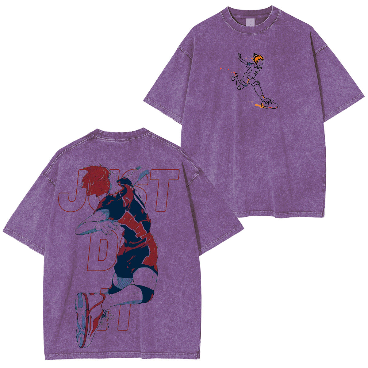 Haikyu!! :Shoyo Hinata Vintage washed T-shirt/Crewneck/Hoodie