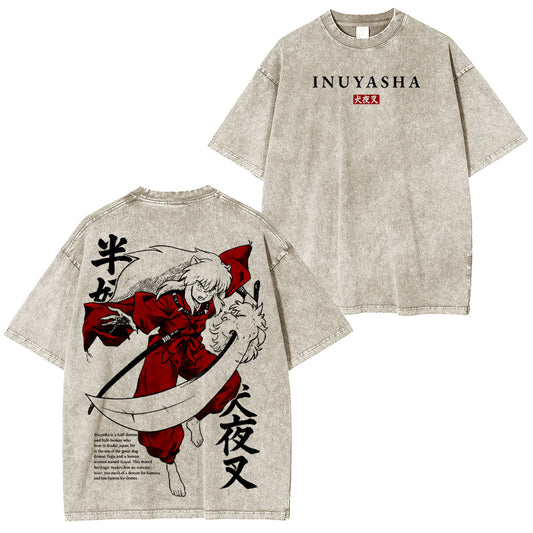 Inuyasha Washed T-shirt/Crewneck/Hoodie