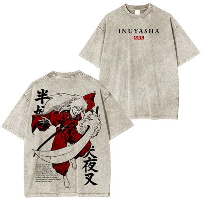 Inuyasha Polera Lavada