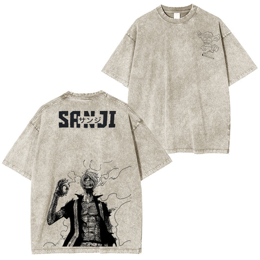 One Piece Washed T-shirt/Crewneck/Hoodie