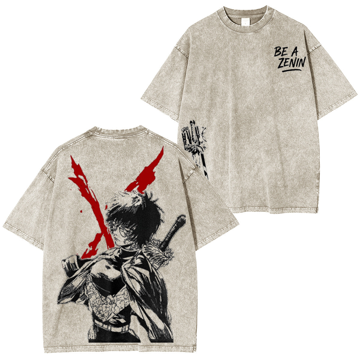 Jujutsu Kaisen Washed T-shirt/Crewneck/Hoodie