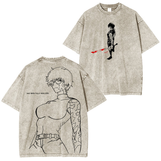 Maki Zenin Jujutsu Kaisen Washed T-shirt/Crewneck/Hoodie