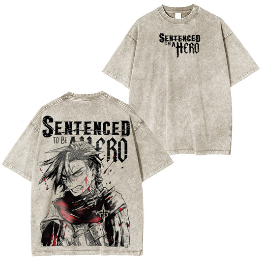 Sentenced To Be A Hero Washed T-shirt/Crewneck/Hoodie