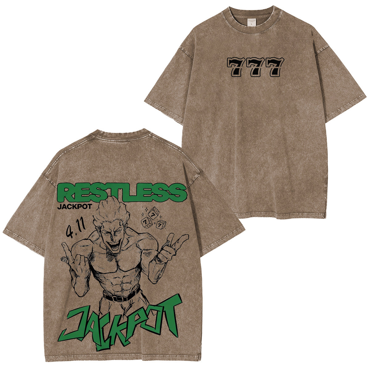 Jujutsu Kaisen :Kinji Hakari Vintage washed T-shirt/Crewneck/Hoodie