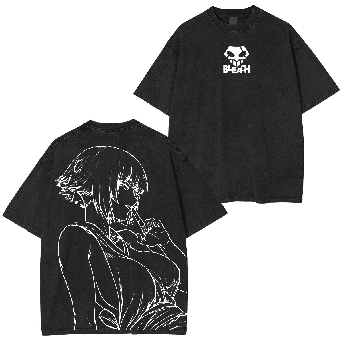 Bleach :Soi Fon Vintage washed T-shirt/Crewneck/Hoodie