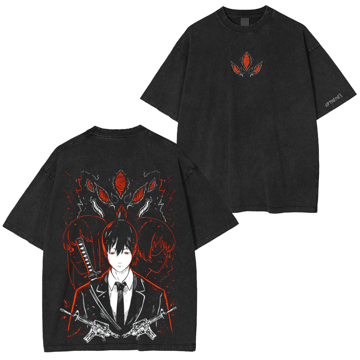 Aki Hayakawa - Chainsaw Man Vintage washed T-shirt/Crewneck/Hoodie