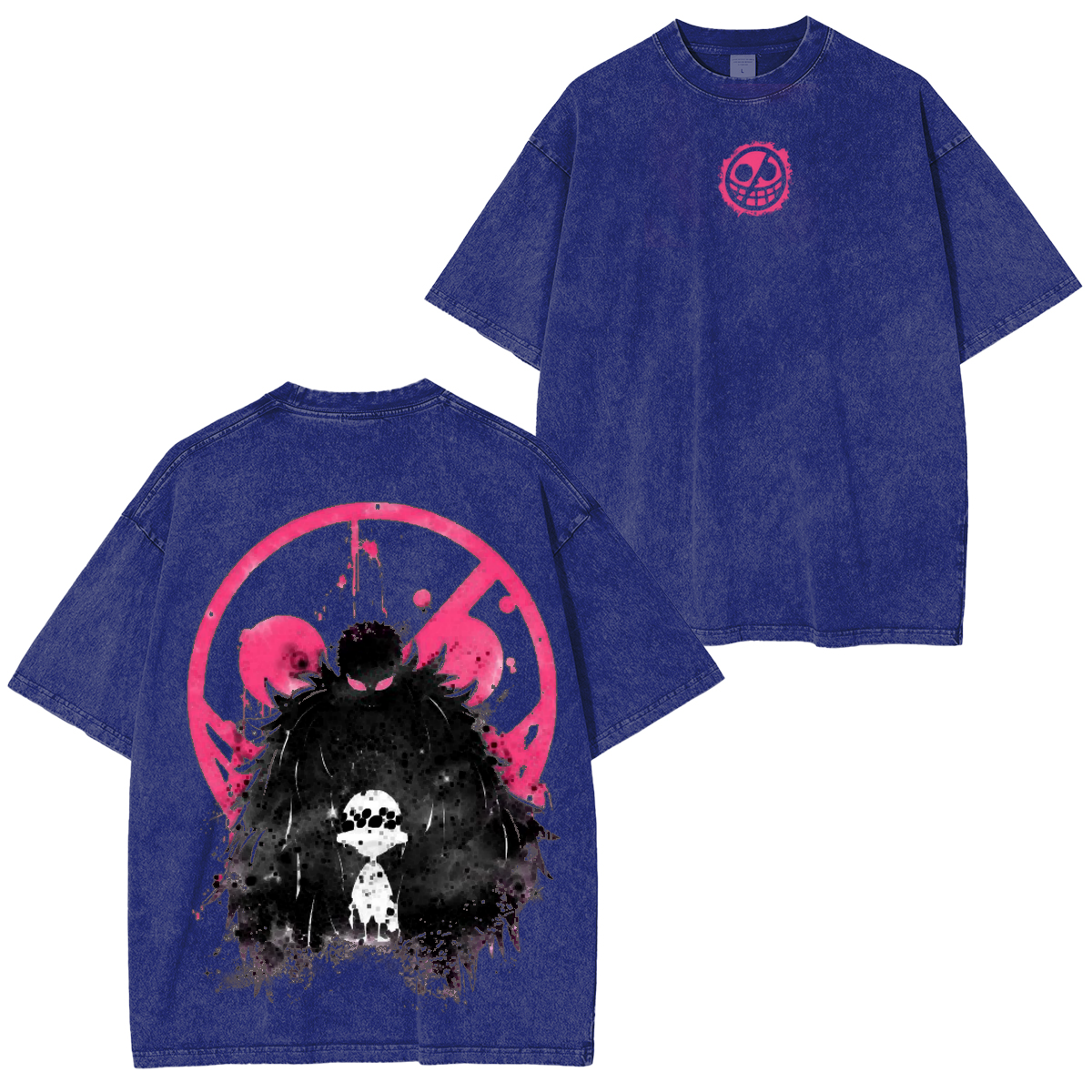Donquixote Doflamingo Vintage Retro Wash Polera