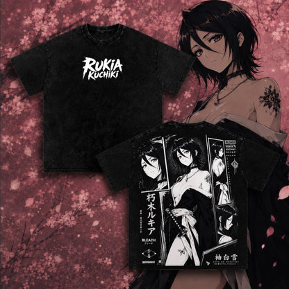 Rukia⁠ ⁠Bleach⁠ Polera Lavada