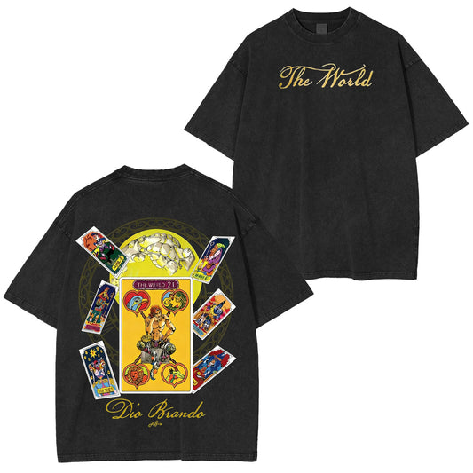 JoJo's Bizarre Adventure Washed T-shirt/Crewneck/Hoodie