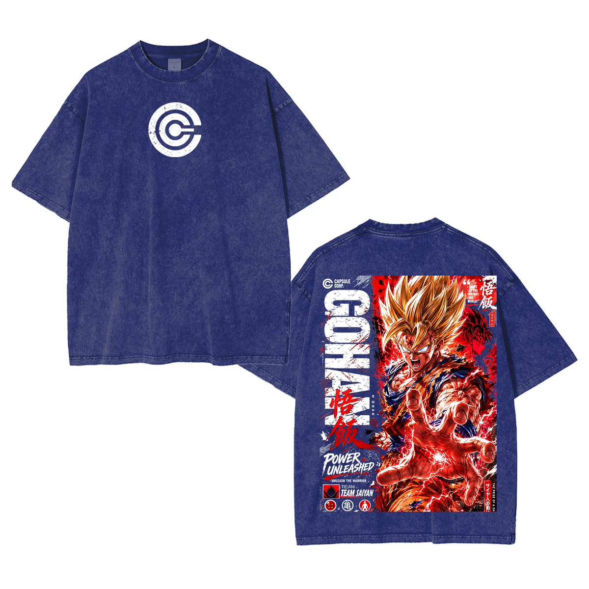 Future Trunks Dragon Ball Vintage Polera Unisex Lavada