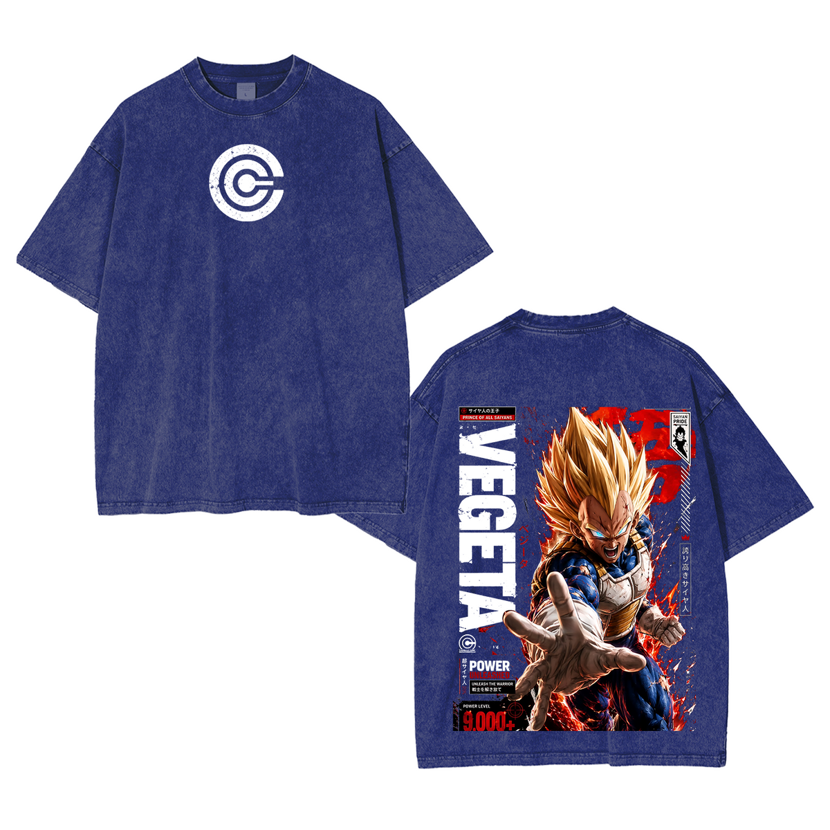 Vegeta Statue Unboxing - Dragon Ball Vintage Polera Unisex Lavada