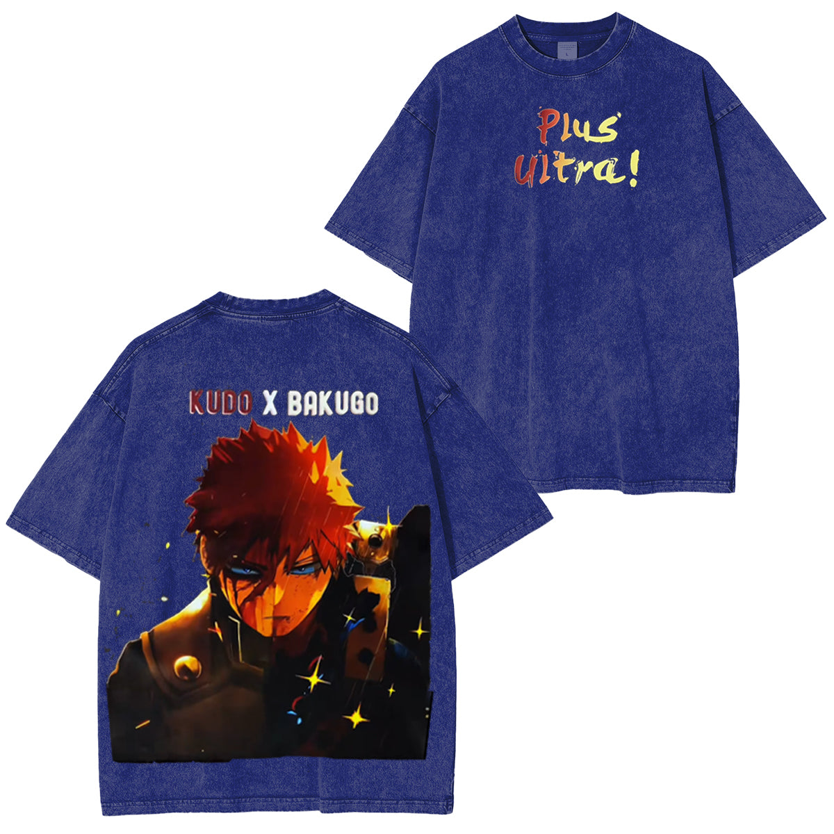My Hero Academia Vintage Washed T-shirt/Crewneck/Hoodie