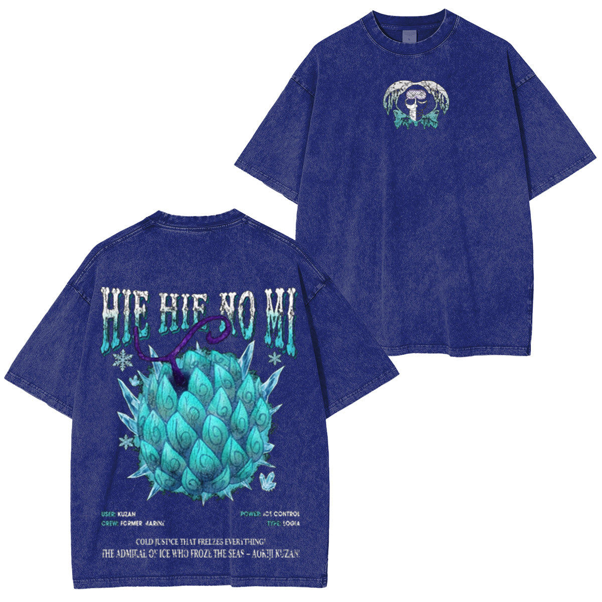 Hie Hie no Mi One Piece Vintage Washed T-shirt/Crewneck/Hoodie