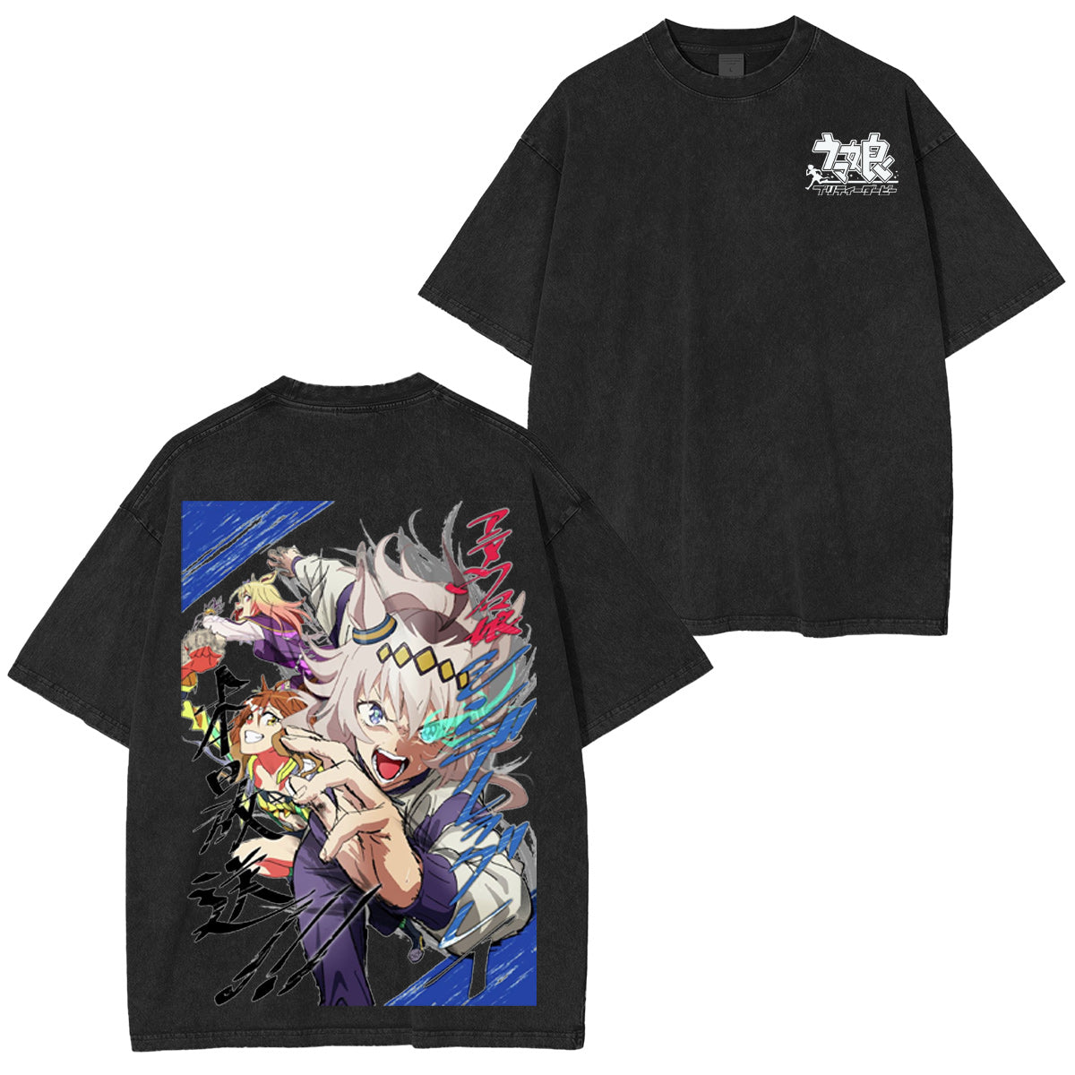 Umamusume Pretty Derby Vintage Washed T-shirt/Crewneck/Hoodie