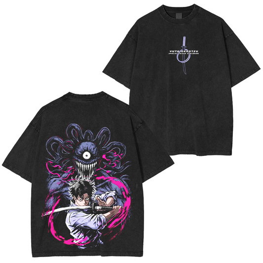 Yuta Okkotsu Jujutsu Kaisen Vintage Washed T-shirt/Crewneck/Hoodie