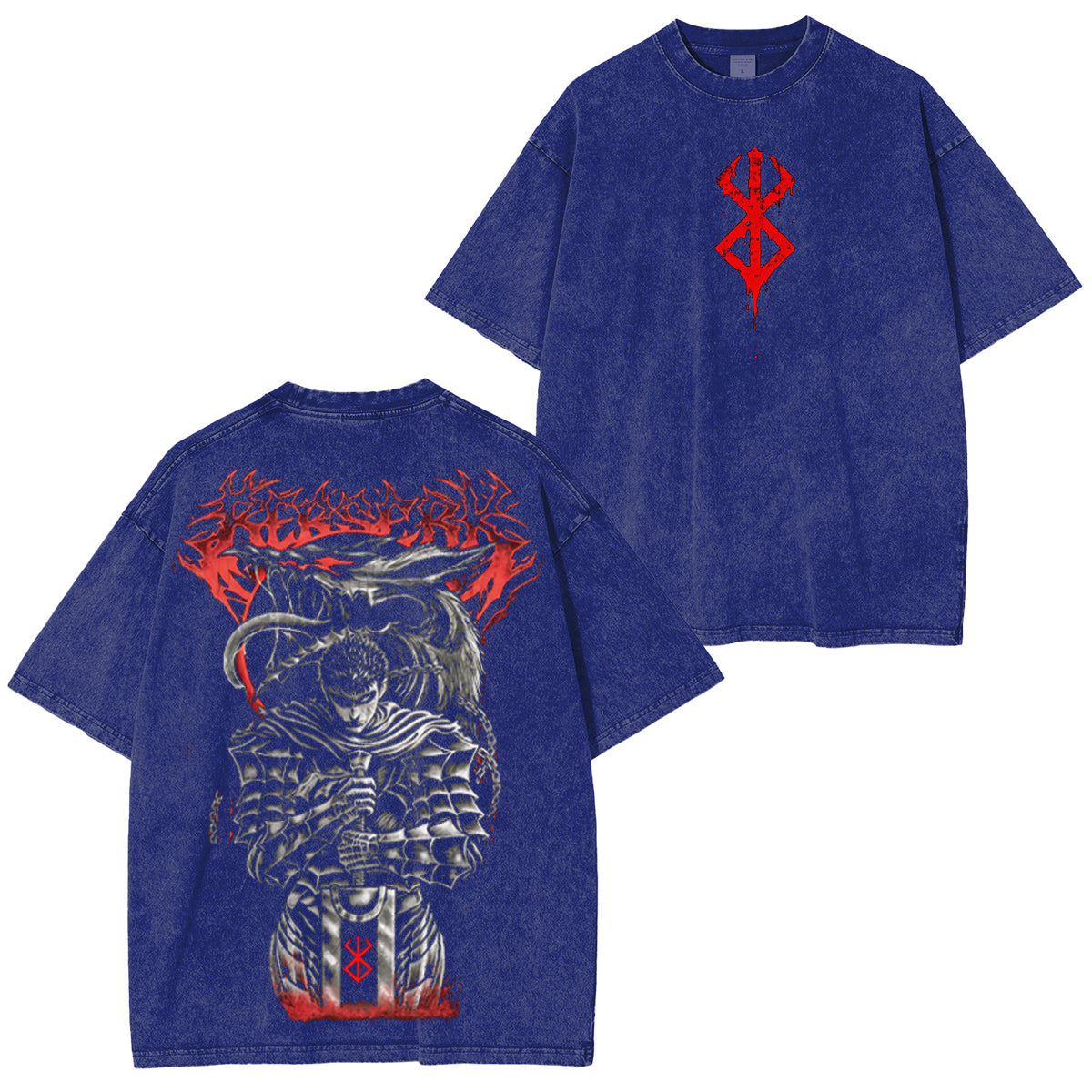 Guts Berserk Polera Lavada