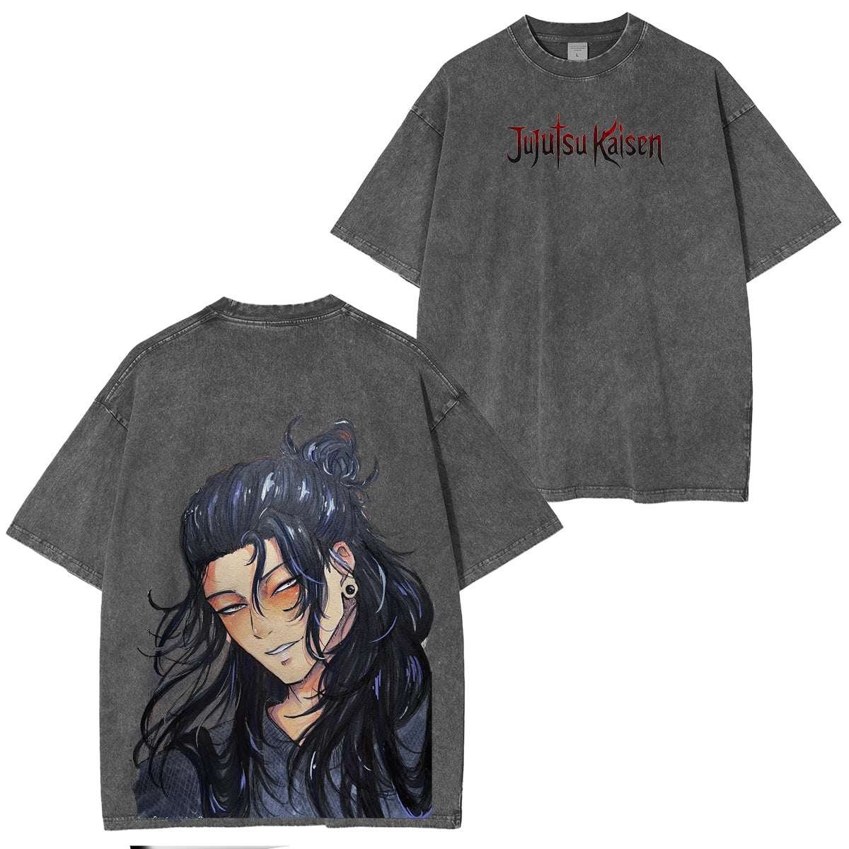 Jujutsu Kaisen :Geto Suguru Vintage washed T-shirt/Crewneck/Hoodie