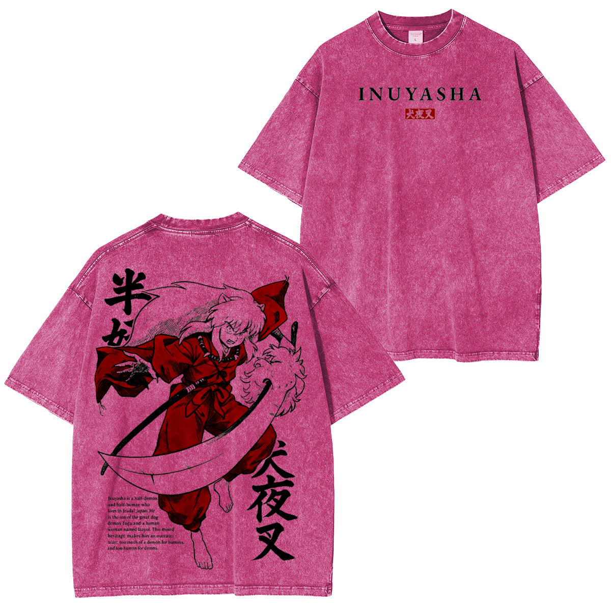 Inuyasha Polera Lavada