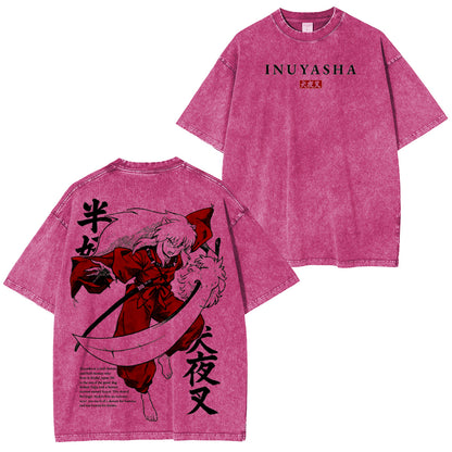 Inuyasha Polera Lavada