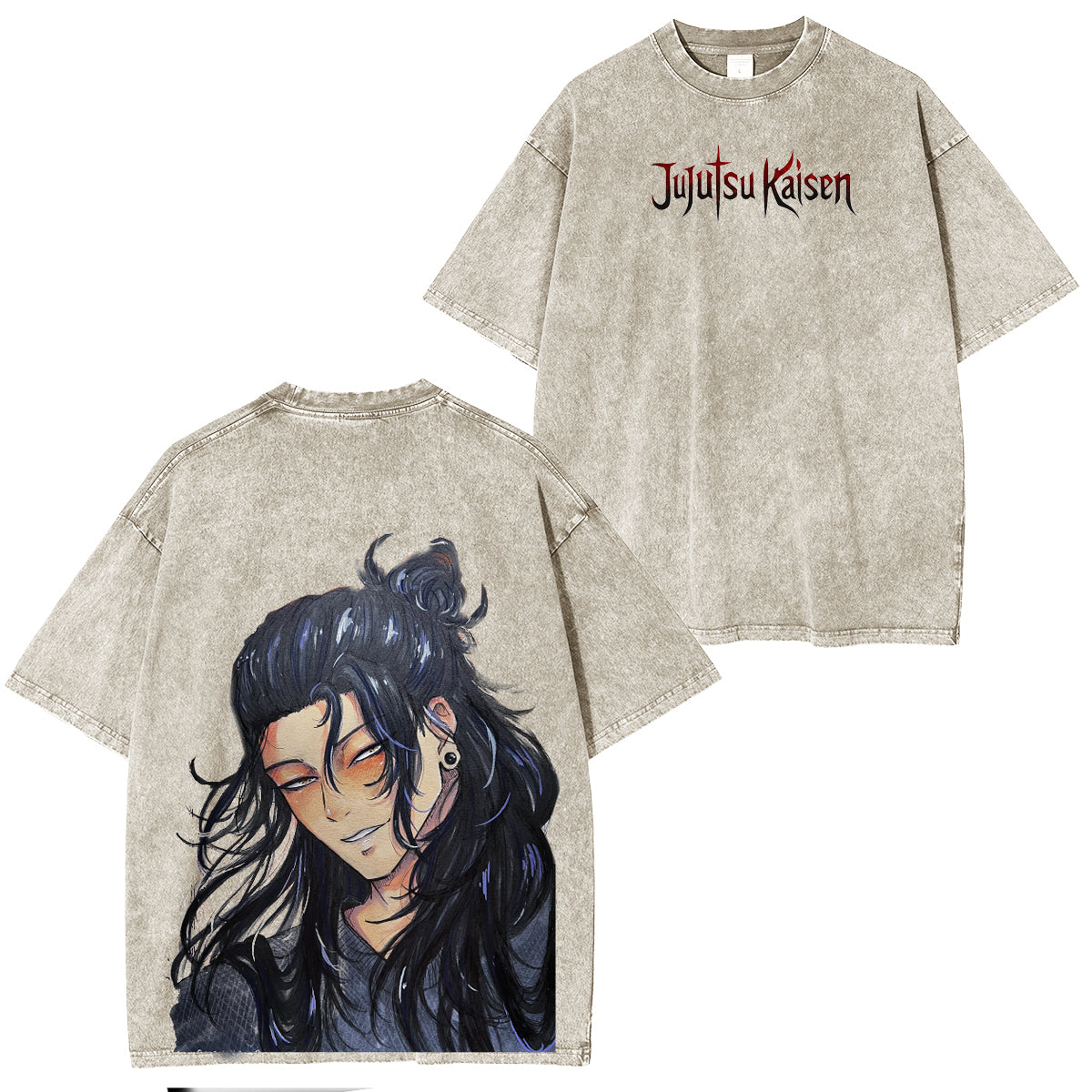 Jujutsu Kaisen :Geto Suguru Vintage washed T-shirt/Crewneck/Hoodie