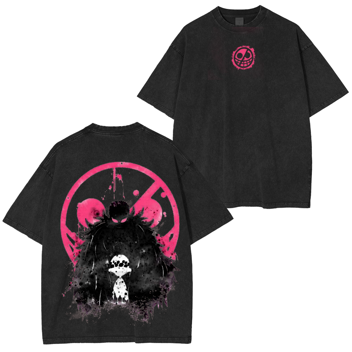 Donquixote Doflamingo Vintage Retro Wash Polera