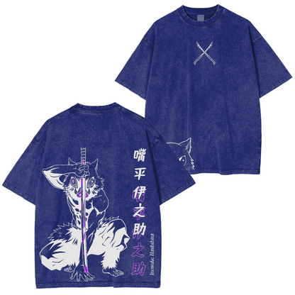 Limited Edition Inosuke Demon Slayer Vintage Polera Oversize