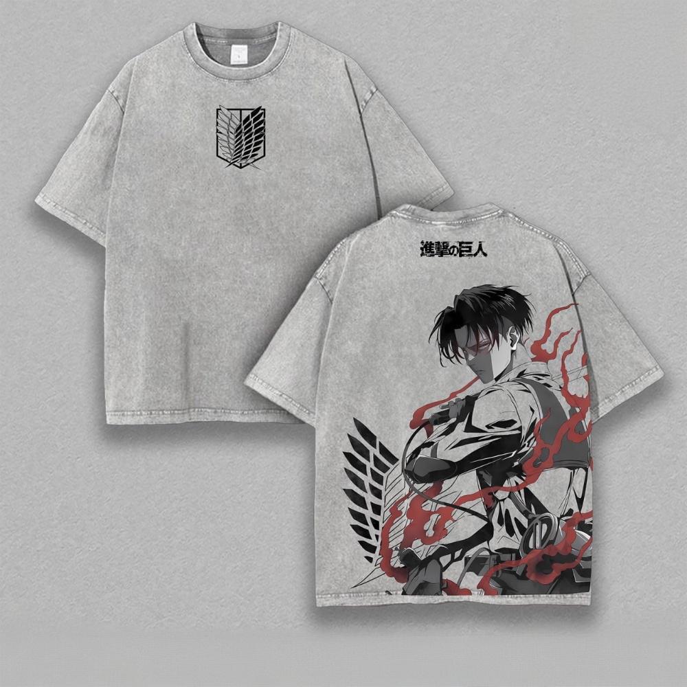 Attack on Titan: Levi Ackerman Vintage Polera