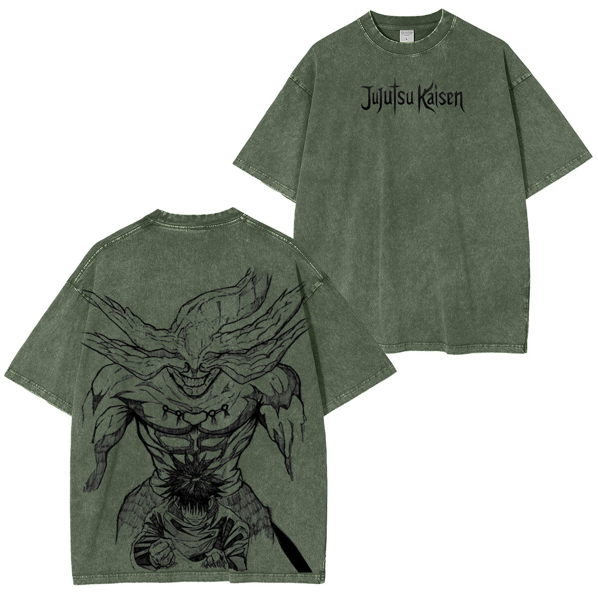 Jujutsu Kaisen Vintage washed T-shirt/Crewneck/Hoodie