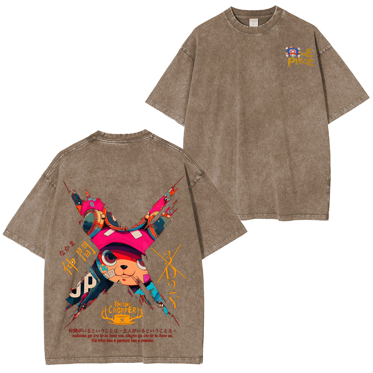 One Piece Vintage Washed T-shirt/Crewneck/Hoodie