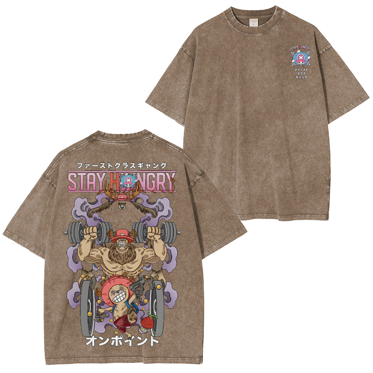 One Piece Vintage Washed T-shirt/Crewneck/Hoodie