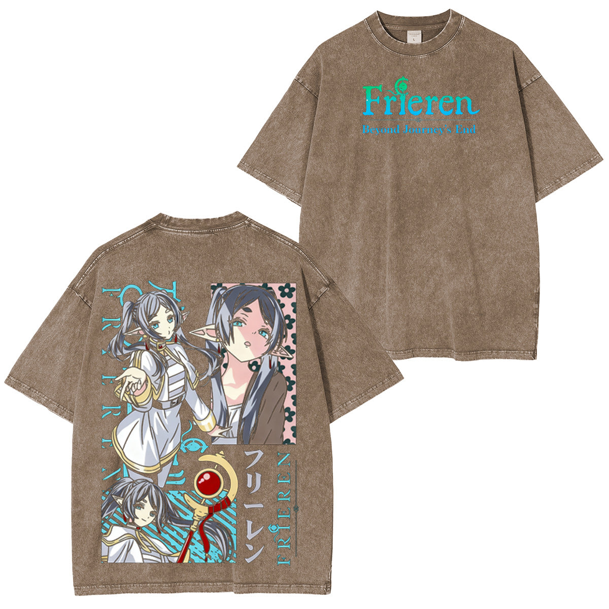 Frieren Vintage Washed T-shirt/Crewneck/Hoodie