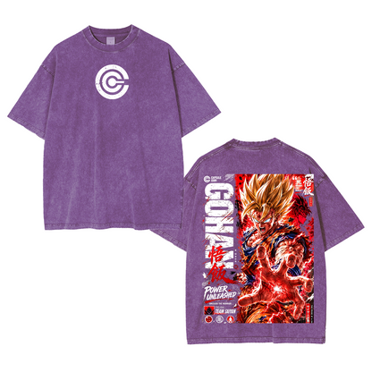 Future Trunks Dragon Ball Vintage Polera Unisex Lavada
