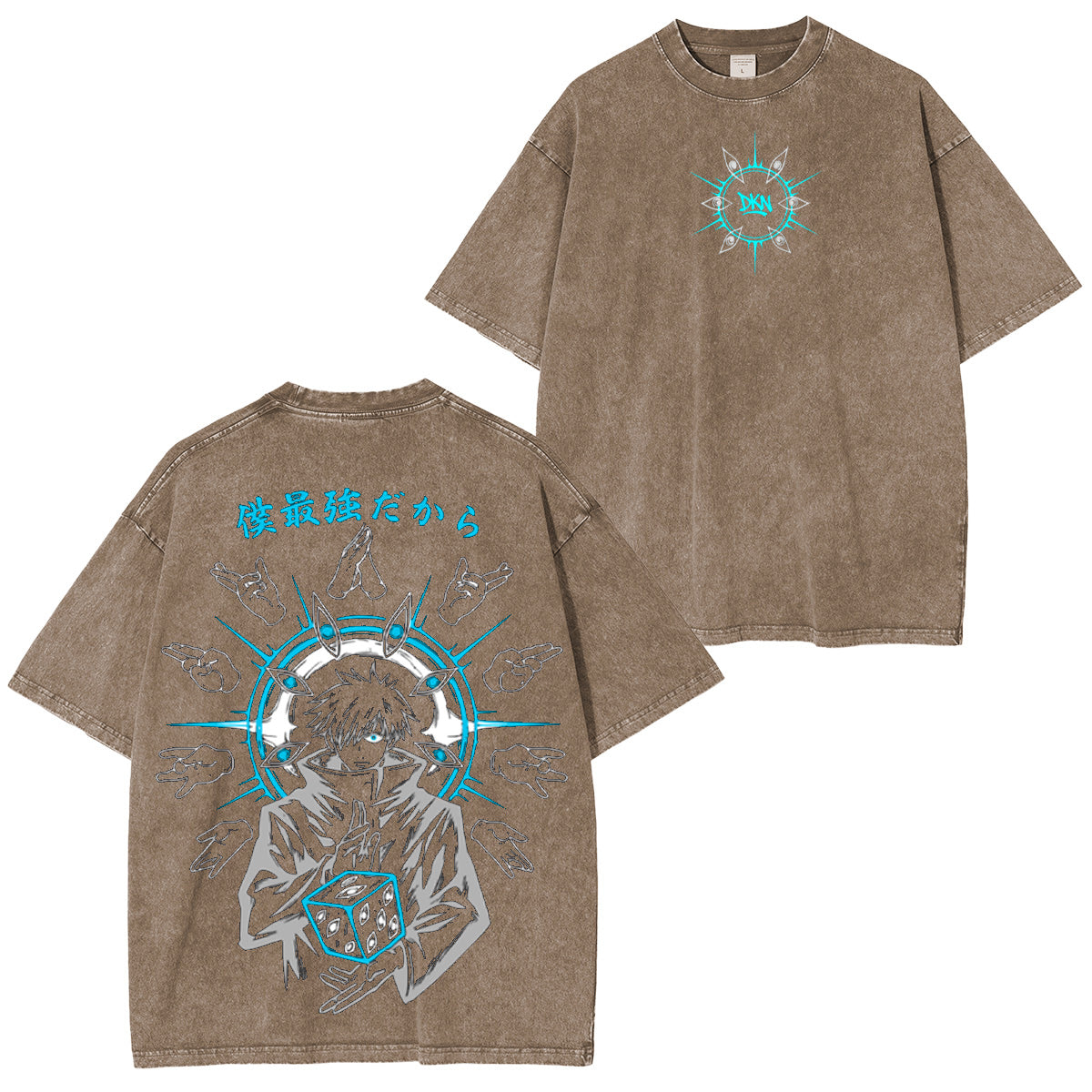 Jujutsu Kaisen Vintage Washed T-shirt/Crewneck/Hoodie