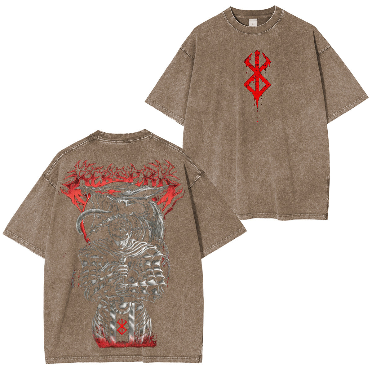 Guts Berserk Polera Lavada