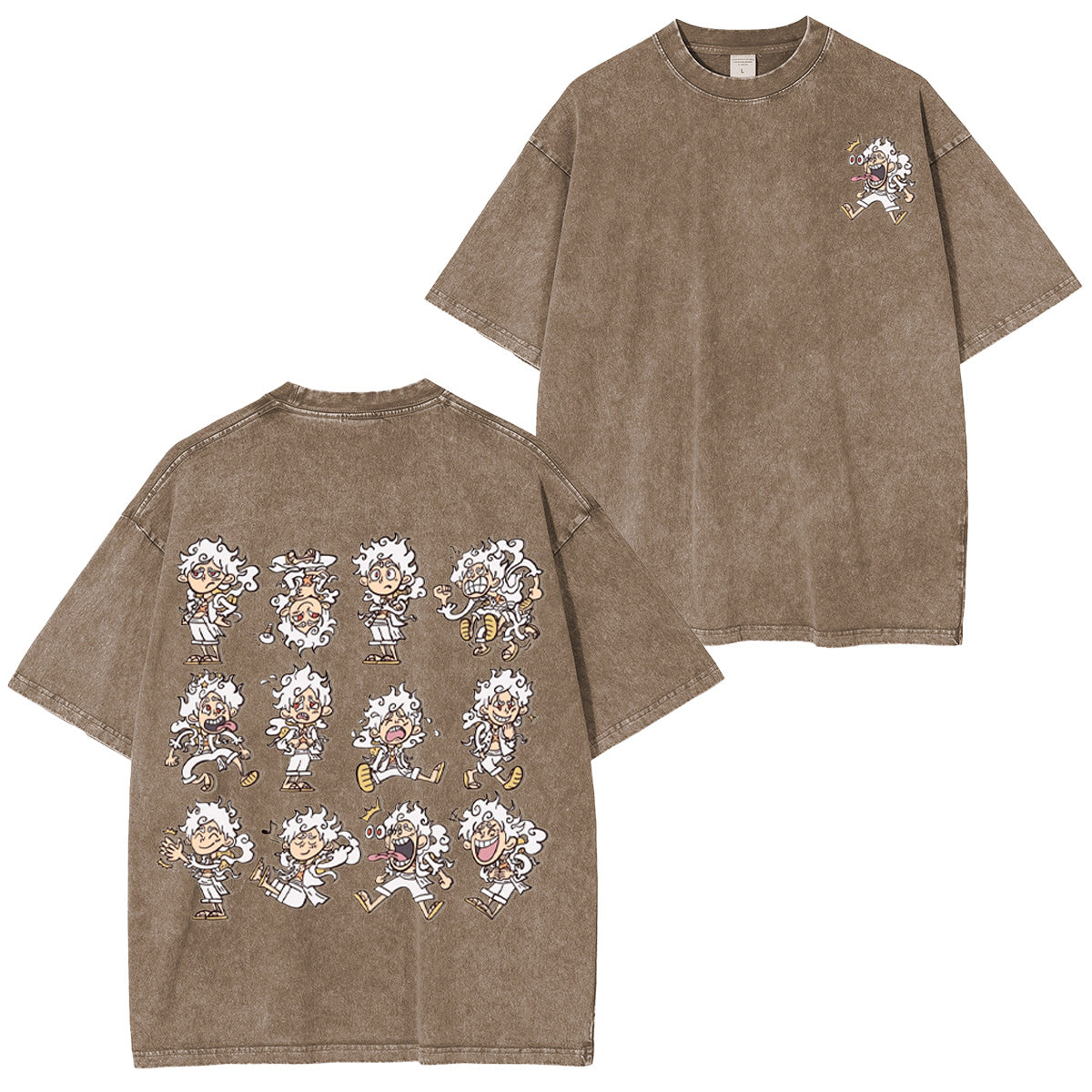 Luffy One Piece Washed T-shirt/Crewneck/Hoodie