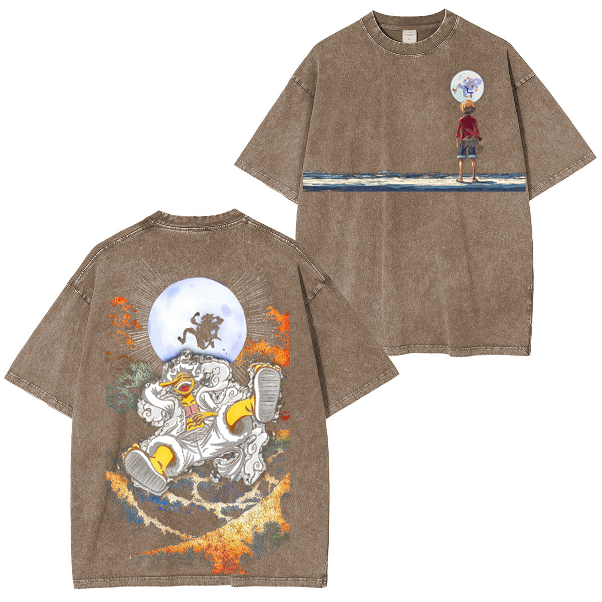 One Piece Washed T-shirt/Crewneck/Hoodie