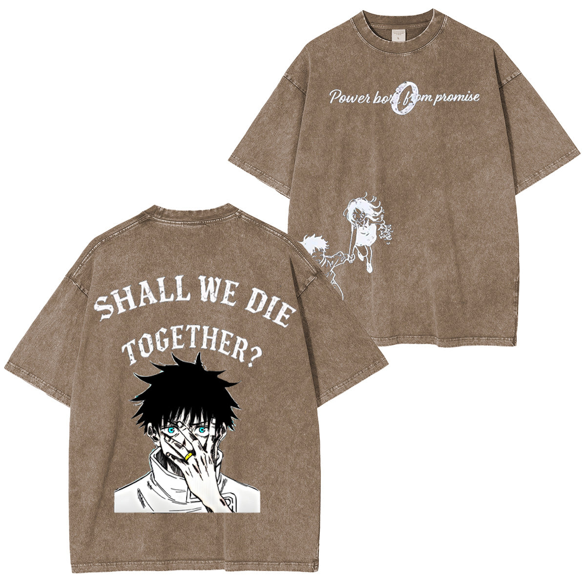 Jujutsu Kaisen Washed T-shirt/Crewneck/Hoodie